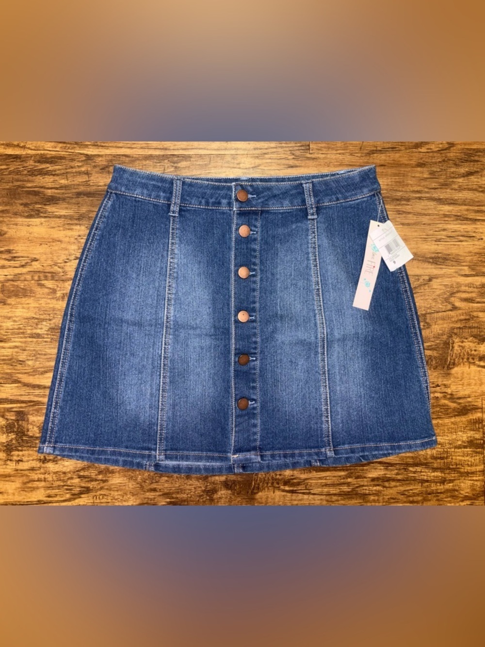 Love Fire Mini Skirt Size 9 NWT